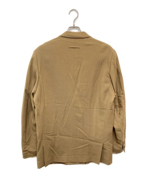 Jean Paul Gaultier homme（ジャンポールゴルチェオム）Jean Paul GAULTIER HOMME (ジャンポールゴルチェオム) ダブルジャケット ベージュ サイズ:Ｌの古着・服飾アイテム