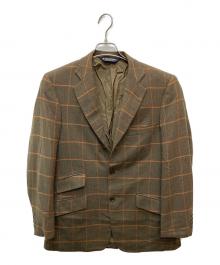 BROOKS BROTHERS（ブルックスブラザーズ）の古着「チェックジャケット」｜カーキ
