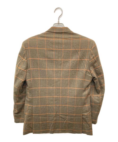 BROOKS BROTHERS（ブルックスブラザーズ）BROOKS BROTHERS (ブルックスブラザーズ) チェックジャケット カーキ サイズ:54の古着・服飾アイテム
