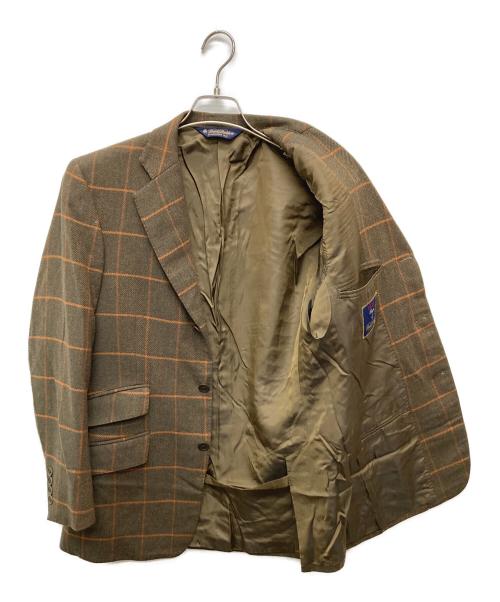 BROOKS BROTHERS（ブルックスブラザーズ）BROOKS BROTHERS (ブルックスブラザーズ) チェックジャケット カーキ サイズ:54の古着・服飾アイテム