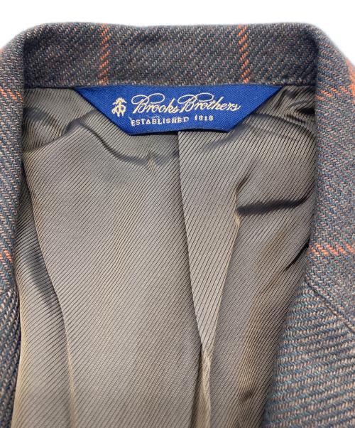 BROOKS BROTHERS（ブルックスブラザーズ）BROOKS BROTHERS (ブルックスブラザーズ) チェックジャケット カーキ サイズ:54の古着・服飾アイテム
