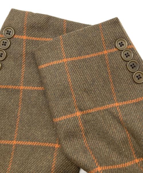 BROOKS BROTHERS（ブルックスブラザーズ）BROOKS BROTHERS (ブルックスブラザーズ) チェックジャケット カーキ サイズ:54の古着・服飾アイテム