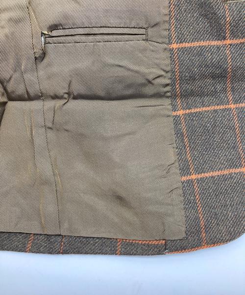 BROOKS BROTHERS（ブルックスブラザーズ）BROOKS BROTHERS (ブルックスブラザーズ) チェックジャケット カーキ サイズ:54の古着・服飾アイテム