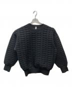 CFCLシーエフシーエル）の古着「FACADE TOP ニット/CF002KN060」｜ブラック