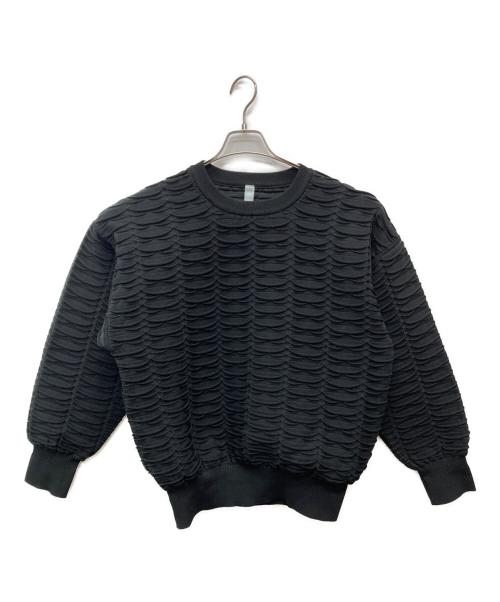 CFCL（シーエフシーエル）CFCL (シーエフシーエル) FACADE TOP ニット/CF002KN060 ブラック サイズ:ＸＬの古着・服飾アイテム