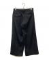 COMME des GARCONS HOMME PLUS (コムデギャルソンオムプリュス) ウールギャバワイドスラックス/PR-P034 ブラック サイズ:Ｓ：24000円