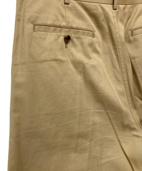 COMME des GARCONS HOMME（コムデギャルソン オム）COMME des GARCONS HOMME (コムデギャルソン オム) コットンワイドパンツ/HF-P011 ベージュ サイズ:Ｍの古着・服飾アイテム