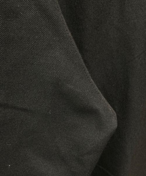 COMME des GARCONS HOMME（コムデギャルソン オム）COMME des GARCONS HOMME (コムデギャルソン オム) ウールサージタックスラックス/HB-P039 ブラック サイズ:Ｌの古着・服飾アイテム
