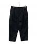 COMME des GARCONS HOMME（コムデギャルソン オム）の古着「ウールサージタックスラックス/HB-P039」｜ブラック