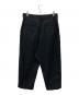 COMME des GARCONS HOMME (コムデギャルソン オム) ウールサージタックスラックス/HB-P039 ブラック サイズ:Ｌ：18000円