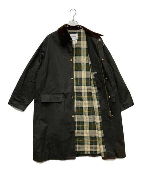 Barbour（バブアー）Barbour (バブアー) MARKAWARE (マーカウェア) EDIFICE (エディフィス) 別注BURGHLEY/オイルドコート/222MCAS024 カーキ サイズ:３の古着・服飾アイテム