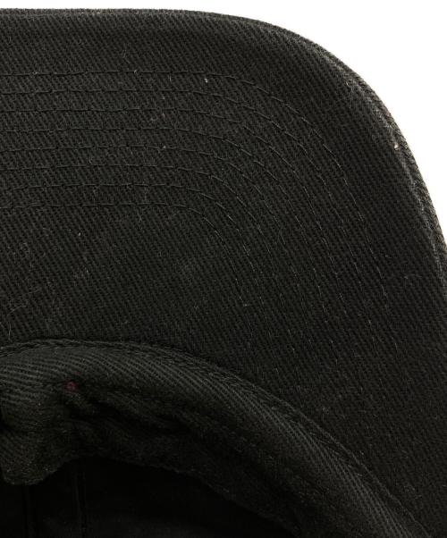 BALENCIAGA（バレンシアガ）BALENCIAGA (バレンシアガ) BLNCG NEWS 24/7 キャップ ブラックの古着・服飾アイテム