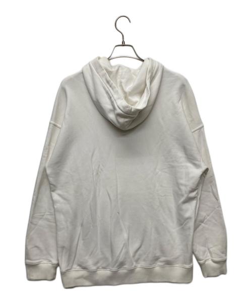 GIVENCHY（ジバンシィ）GIVENCHY (ジバンシィ) ロゴプルオーバーパーカー/BMJ05430AF ホワイト サイズ:Ｍの古着・服飾アイテム