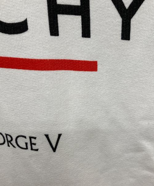 GIVENCHY（ジバンシィ）GIVENCHY (ジバンシィ) ロゴプルオーバーパーカー/BMJ05430AF ホワイト サイズ:Ｍの古着・服飾アイテム