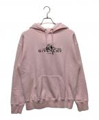 GIVENCHYジバンシィ）の古着「101 Dog Logo Sweatshirt Hoodie/BWJ01C3ZAS」｜ピンク