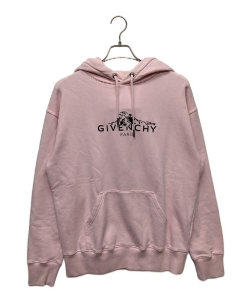 GIVENCHY（ジバンシィ）GIVENCHY (ジバンシィ) 101 Dog Logo Sweatshirt Hoodie/BWJ01C3ZAS ピンク サイズ:Ｌの古着・服飾アイテム