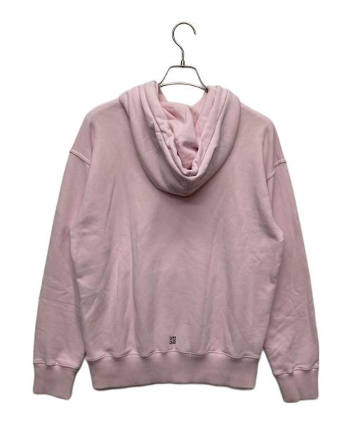 GIVENCHY（ジバンシィ）GIVENCHY (ジバンシィ) 101 Dog Logo Sweatshirt Hoodie/BWJ01C3ZAS ピンク サイズ:Ｌの古着・服飾アイテム