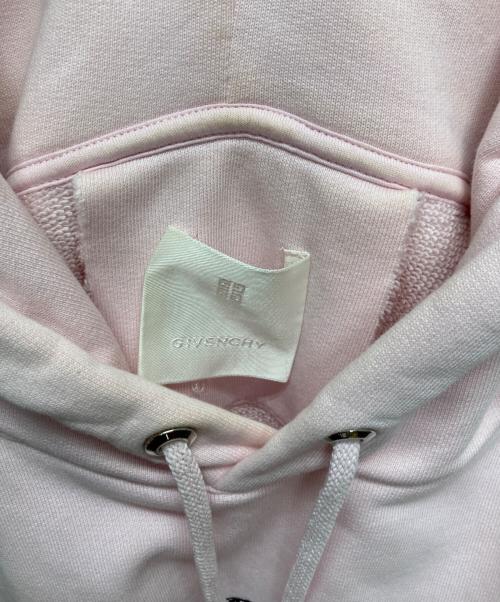 GIVENCHY（ジバンシィ）GIVENCHY (ジバンシィ) 101 Dog Logo Sweatshirt Hoodie/BWJ01C3ZAS ピンク サイズ:Ｌの古着・服飾アイテム