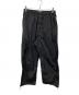 ATON（エイトン）の古着「HAND DYED NYLON | UTILITY PANTS/PR.AG.GW.0204」｜ブラック