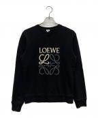 LOEWEロエベ）の古着「アナグラム エンブロイダリー スウェット/H526Y24J07」｜ブラック