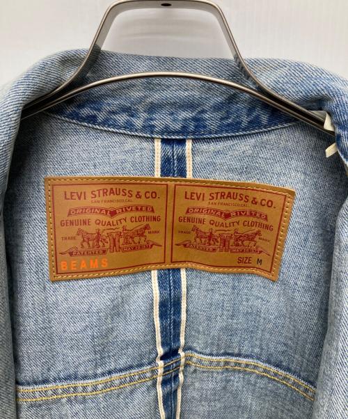 LEVI'S（リーバイス）LEVI'S (リーバイス) BEAMS (ビームス) SUPER WIDE トラッカージャケット/A8424-0000 ブルー サイズ:Ｍの古着・服飾アイテム