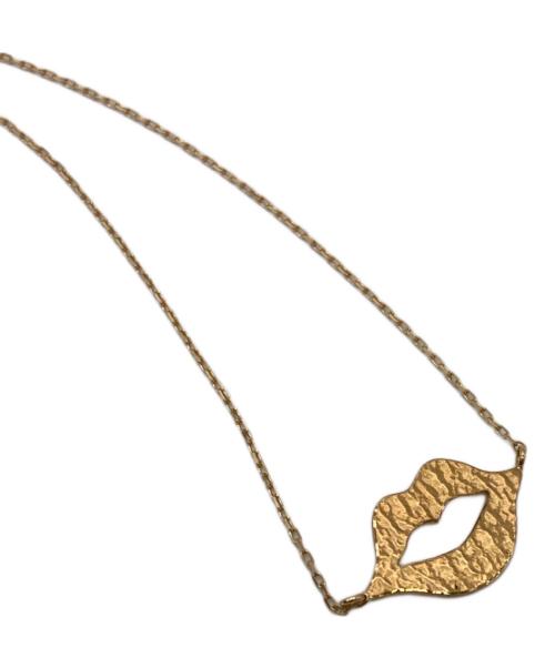 talkATive（トーカティブ）talkative (トーカティブ) MOUTH/Necklace ゴールドの古着・服飾アイテム