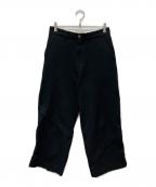 ANDERSSON BELLアンダーソンベル）の古着「CAMTTON TWILL WOOL TROUSERS」｜ブラック
