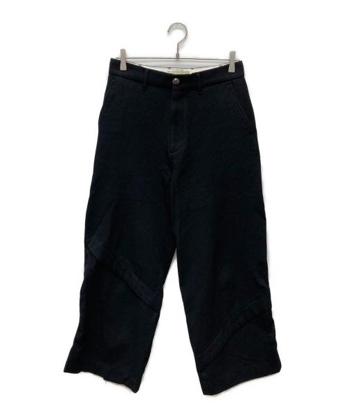 ANDERSSON BELL（アンダーソンベル）ANDERSSON BELL (アンダーソンベル) CAMTTON TWILL WOOL TROUSERS ブラック サイズ:44の古着・服飾アイテム