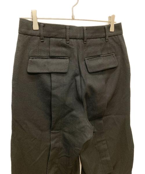 ANDERSSON BELL（アンダーソンベル）ANDERSSON BELL (アンダーソンベル) CAMTTON TWILL WOOL TROUSERS ブラック サイズ:44の古着・服飾アイテム
