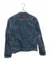 DIESEL (ディーゼル) JP-D-GLORY  デニムジャケット/09K45 ブルー サイズ:Ｌ：25000円