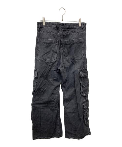 DIESEL（ディーゼル）DIESEL (ディーゼル) D-SIRE-CARGO-S デニムパンツ/A11871 ブラック サイズ:Ｗ25の古着・服飾アイテム
