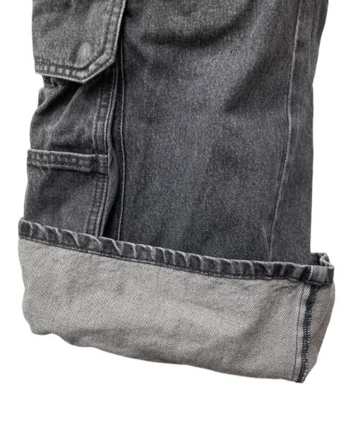 DIESEL（ディーゼル）DIESEL (ディーゼル) D-SIRE-CARGO-S デニムパンツ/A11871 ブラック サイズ:Ｗ25の古着・服飾アイテム