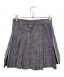 THOM BROWNE. NEW YORK (トムブラウン ニューヨーク) ウールプリーツツイードスカート/FGC724A-07642960 ネイビー サイズ:40：40000円