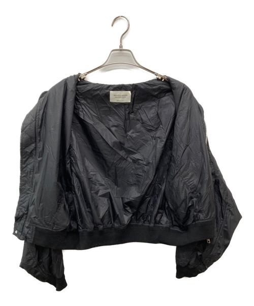 beautiful people（ビューティフルピープル）beautiful people (ビューティフルピープル) nylon ripstop fan shape MA-1 blouson ブラック サイズ:38の古着・服飾アイテム