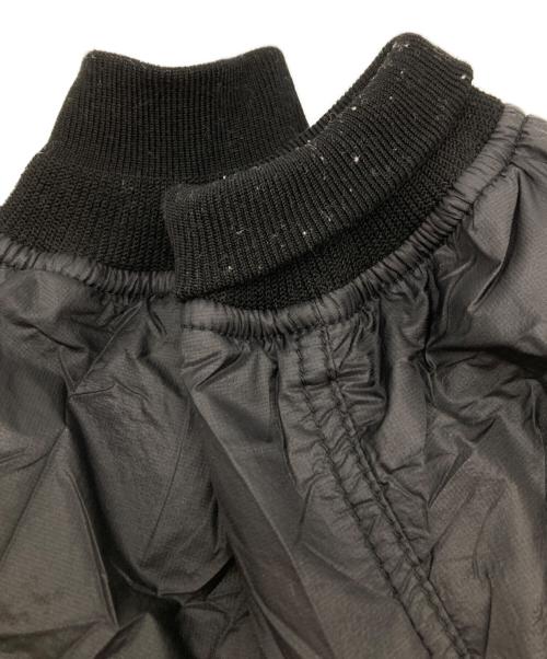 beautiful people（ビューティフルピープル）beautiful people (ビューティフルピープル) nylon ripstop fan shape MA-1 blouson ブラック サイズ:38の古着・服飾アイテム