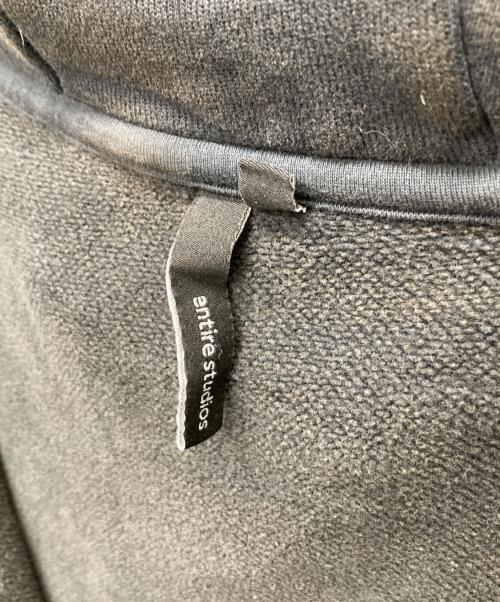 entire studios（エンタイアスタジオ）entire studios (エンタイアスタジオ) Full Zip Hoodie グレー サイズ:Sの古着・服飾アイテム
