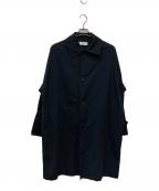 MARKAマーカ）の古着「SHIRT COAT GV TWILL/M21A-07SH01C」｜ブラック