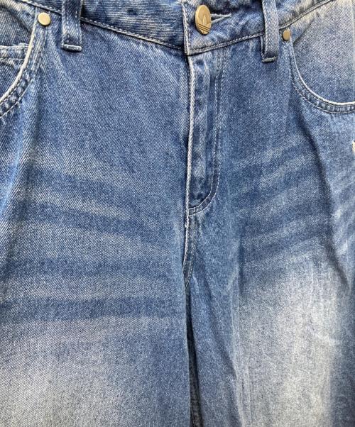 adidas（アディダス）adidas (アディダス) アディカラー デニム アディレニウム パンツ ブルー サイズ:30の古着・服飾アイテム