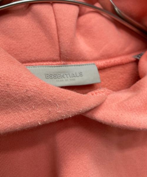 FOG ESSENTIALS（フィアオブゴッド エッセンシャル）FOG ESSENTIALS (フィアオブゴッド エッセンシャル) ロゴパーカー ピンク サイズ:XXLの古着・服飾アイテム