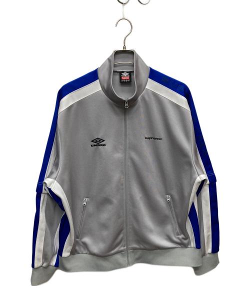 UMBRO（アンブロ）UMBRO (アンブロ) Supreme (シュプリーム) Snap Sleeve Jacket グレー サイズ:XLの古着・服飾アイテム
