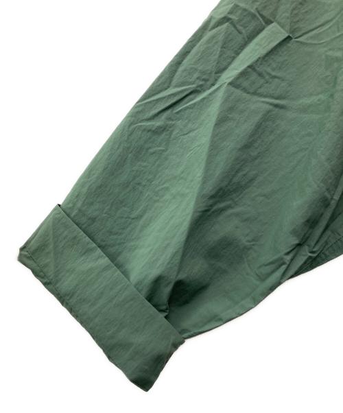 ATON（エイトン）ATON (エイトン) ステンカラーナイロンコート/CM.AG.GM.6200 グリーン サイズ:02の古着・服飾アイテム