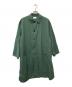 ATON（エイトン）の古着「ステンカラーナイロンコート/CM.AG.GM.6200」｜グリーン