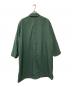 ATON (エイトン) ステンカラーナイロンコート/CM.AG.GM.6200 グリーン サイズ:02：23000円