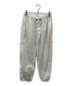 ATONエイトン）の古着「HAND DYED NYLON UTILITY PANTS/PR.AG.GW.0204」｜ホワイト
