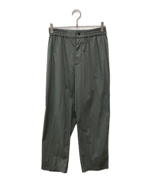 ATON（エイトン）ATON (エイトン) Wool Tropical Tapered Easy Pants グレー サイズ:02の古着・服飾アイテム