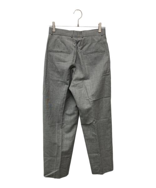 ATON（エイトン）ATON (エイトン) WOOL TROPICAL LOOSE FIT PANTS/PR.AG.GM.0211 グレー サイズ:02の古着・服飾アイテム