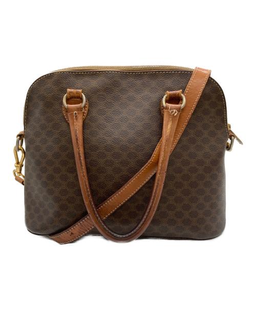 CELINE（セリーヌ）CELINE (セリーヌ) マダム柄 2WAY バッグ ブラウンの古着・服飾アイテム