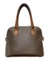 中古・古着 CELINE (セリーヌ) マダム柄 2WAY バッグ ブラウン：15000円