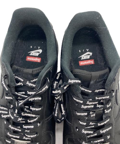 SUPREME（シュプリーム）Supreme (シュプリーム) NIKE (ナイキ) AIR FORCE1 LOW ブラック サイズ:27.5の古着・服飾アイテム