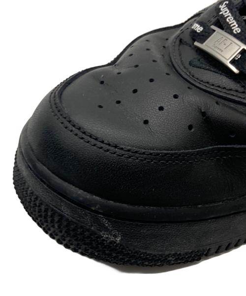 SUPREME（シュプリーム）Supreme (シュプリーム) NIKE (ナイキ) AIR FORCE1 LOW ブラック サイズ:27.5の古着・服飾アイテム